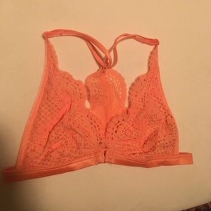 Coral Victoria’s Secret lace bralette!